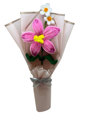 Ramo Eterno Tulipan Rosa